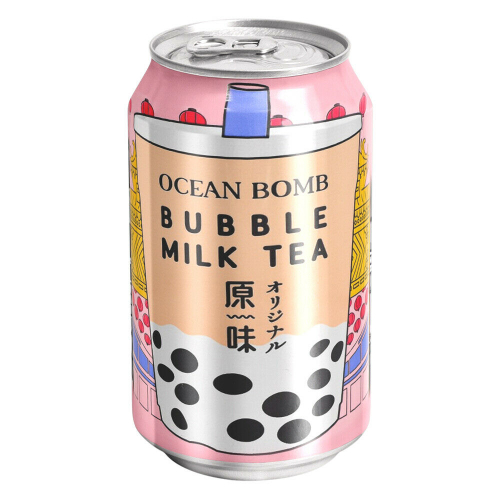 Чай с молоком Бабл Ти Bubble Milk Tea Ocean Bomb, 315 мл